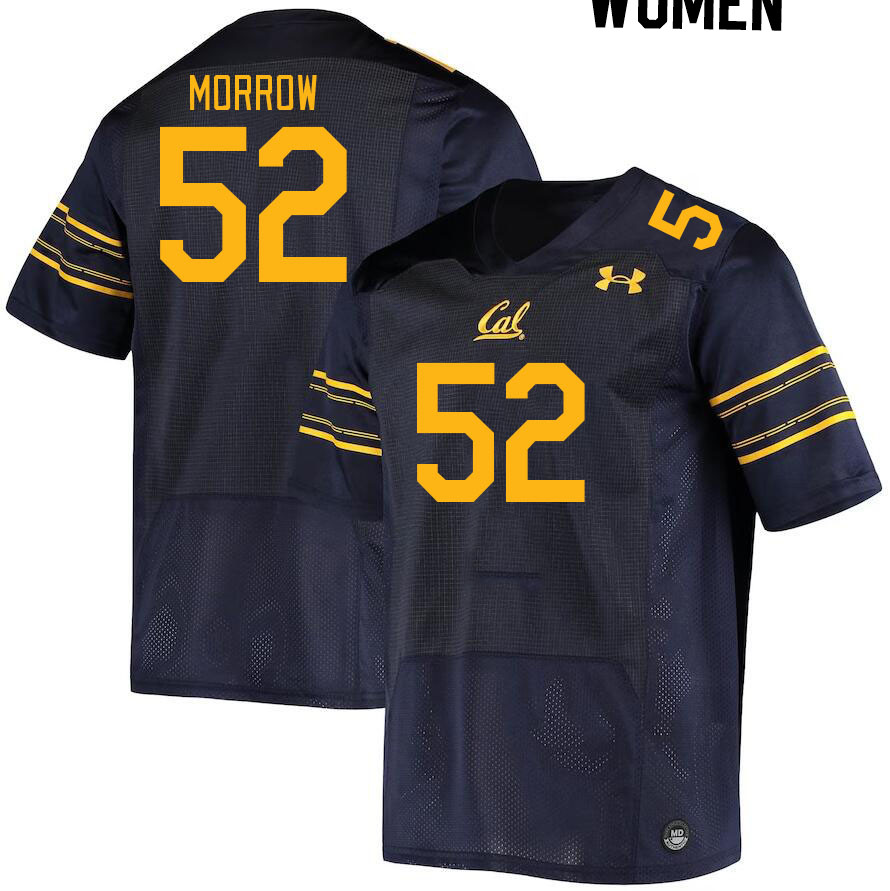 Women #52 Nick Morrow California Golden Bears College Football Jerseys Stitched Sale-Navy